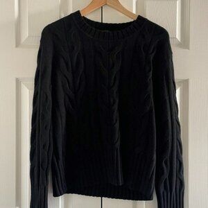 Banana Republic Black Merino wool sweater size XS - NWT